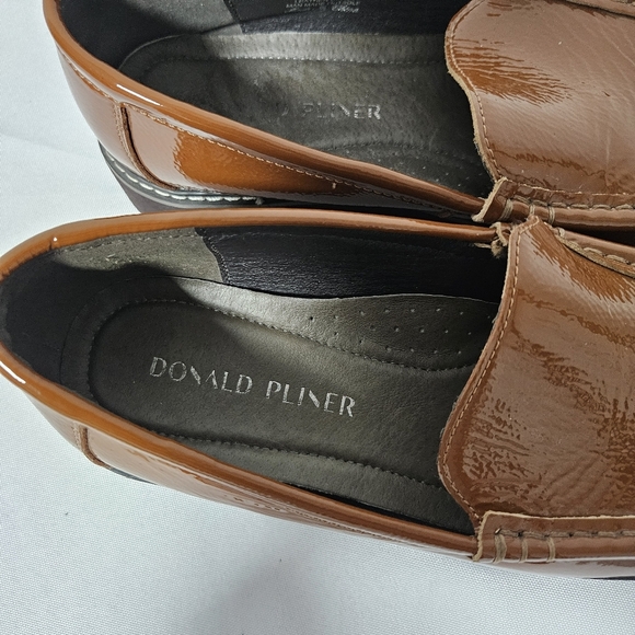 Donald Pliner Hope Loafer In Chestnut Brown Size 7.5 - Picture 5 of 11